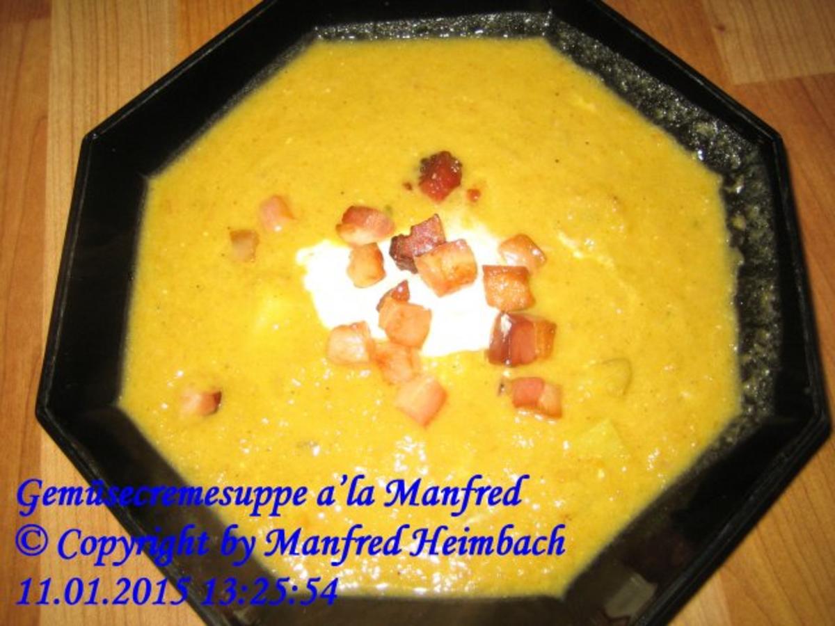 Suppen – Gemüsecremesuppe a’la Manfred - Rezept - Bild Nr. 2