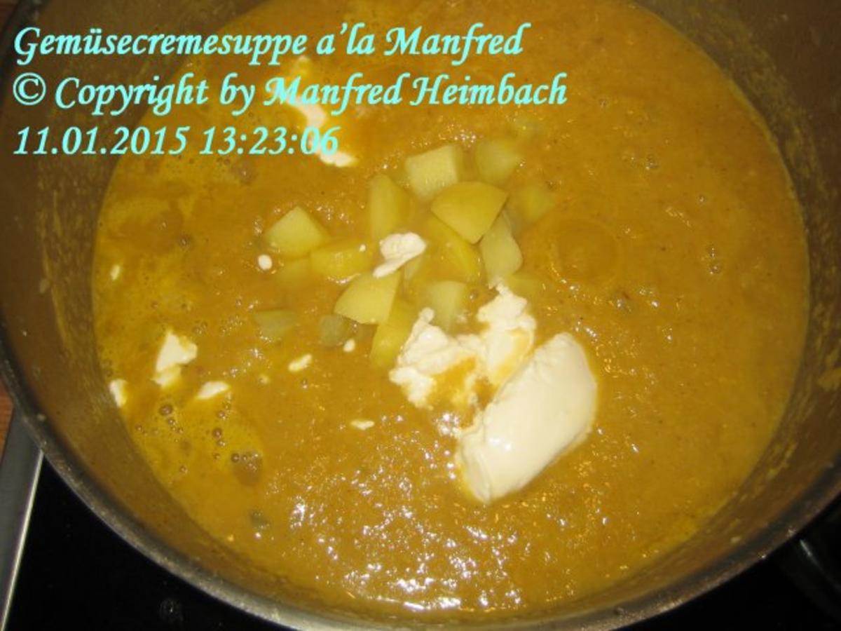 Suppen – Gemüsecremesuppe a’la Manfred - Rezept - Bild Nr. 3