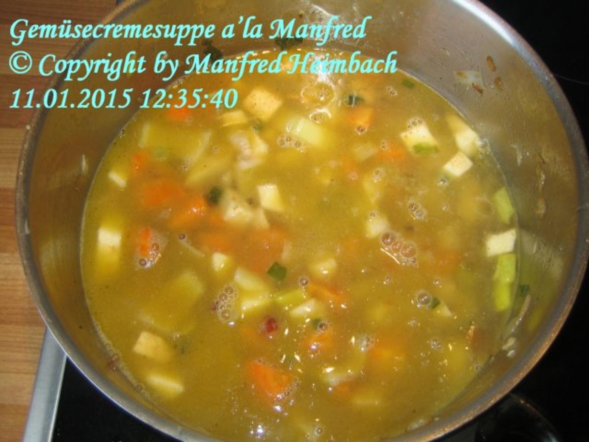 Suppen – Gemüsecremesuppe a’la Manfred - Rezept - Bild Nr. 6