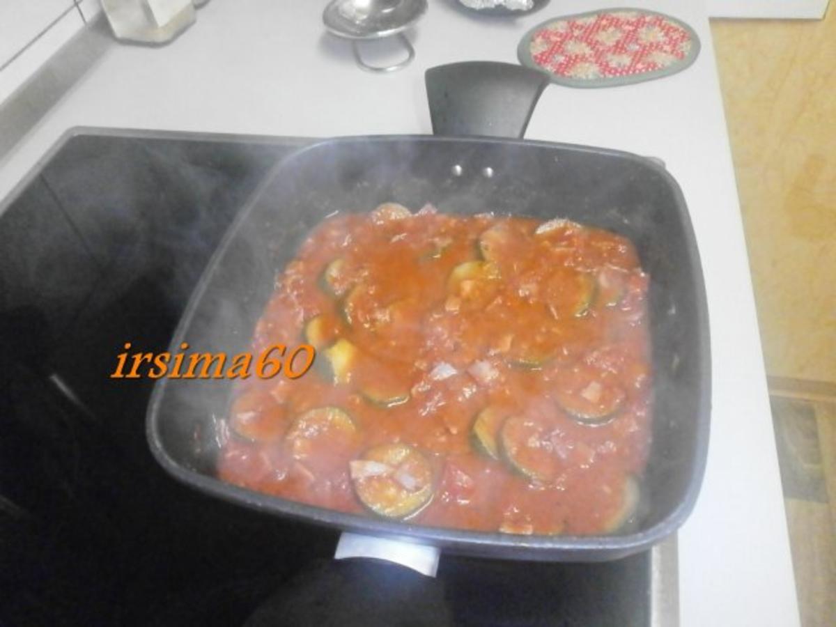 Bunte Nudeln mit Zucchini – Tomatensoße - Rezept - Bild Nr. 5