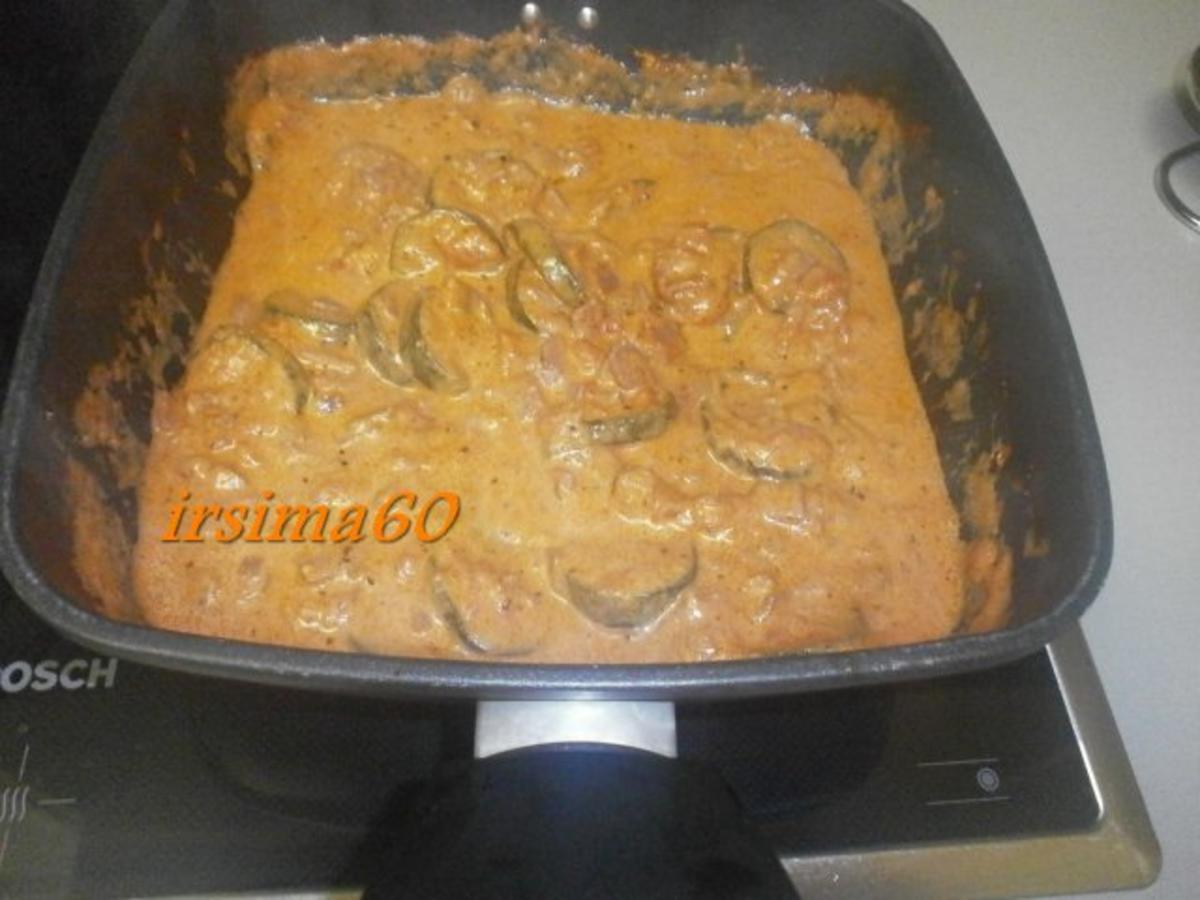 Bunte Nudeln mit Zucchini – Tomatensoße - Rezept - Bild Nr. 6