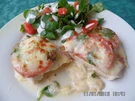 Überbackenes Hähnchenfilet Caprese - Rezept