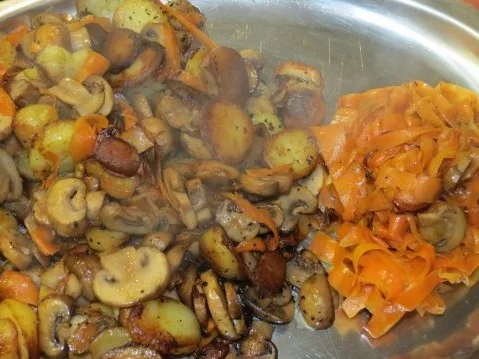 Schnitzel im Karottennest - Rezept - Bild Nr. 8