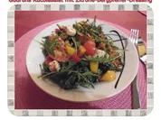 Salat: Rucolasalat mit Zitrone-Bergpfeffer-Dressing - Rezept