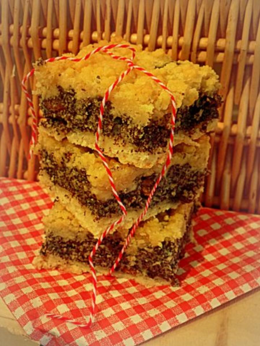 Bilder für Mohnkuchen mit Streuseln vom Blech - Rezept