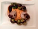 Schweinefilet mit Süßkartoffelpüree, Lebkuchenjus und Rosenkohl - Rezept