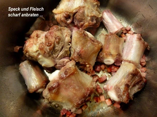 Suppe:   OCHSENSCHWANZ - Suppe - Rezept - Bild Nr. 4