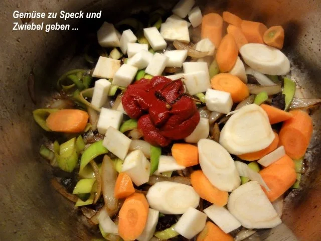 Suppe:   OCHSENSCHWANZ - Suppe - Rezept - Bild Nr. 5