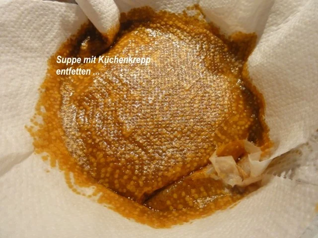 Suppe:   OCHSENSCHWANZ - Suppe - Rezept - Bild Nr. 8