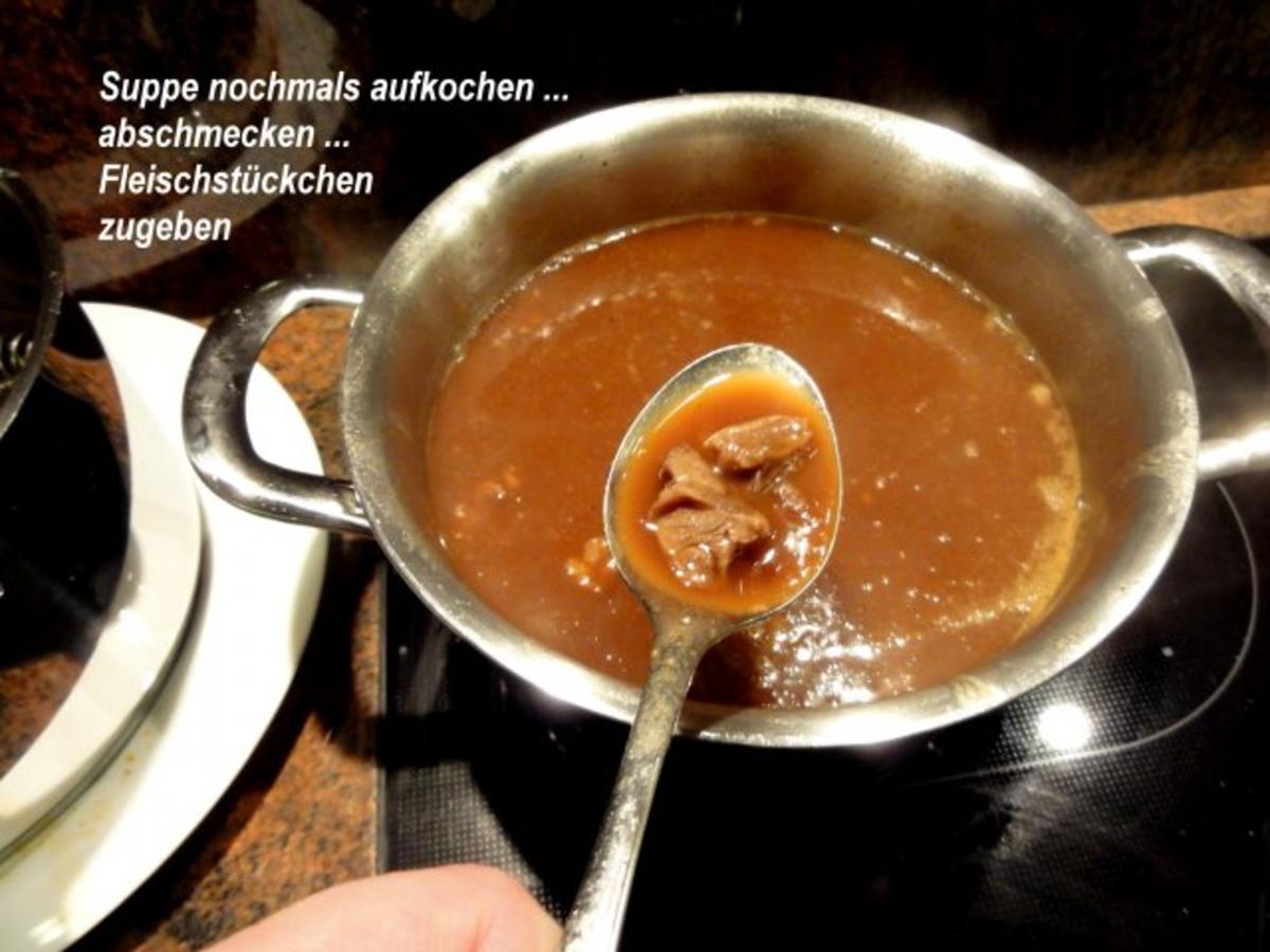 Suppe:   OCHSENSCHWANZ - Suppe - Rezept - Bild Nr. 11