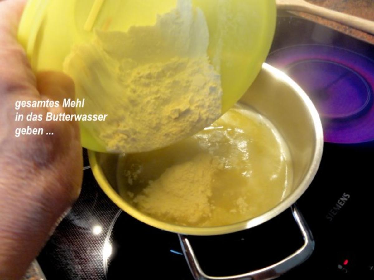 Brandteig: ECLAIRS mit Sahne Pudding Füllung - von Rezeptsammlerin