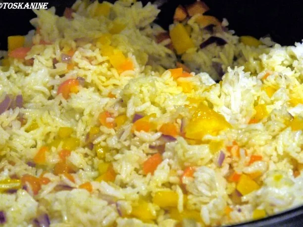 Buttermilchhähnchen mit Paprikareis - Rezept - Bild Nr. 12