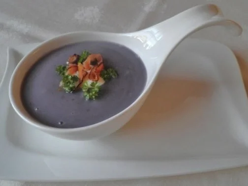 Violette Kartoffelsuppe ... - Rezept - Bild Nr. 9