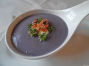 Violette Kartoffelsuppe ... - Rezept