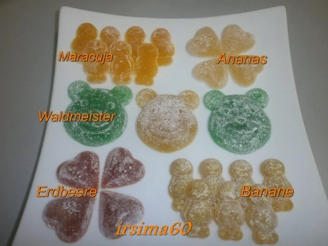 Fruchtgummis - Rezept