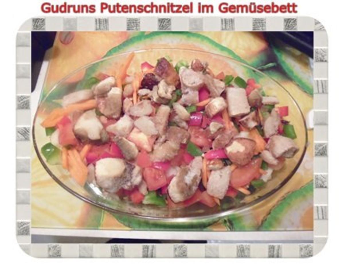 Fleisch: Pikantes Putenschnitzel im Gemüsebett - Rezept - Bild Nr. 8
