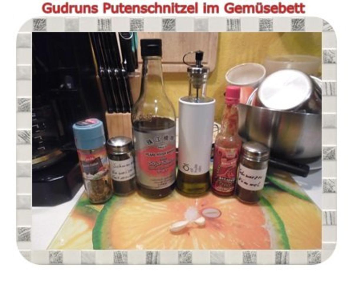 Fleisch: Pikantes Putenschnitzel im Gemüsebett - Rezept - Bild Nr. 9