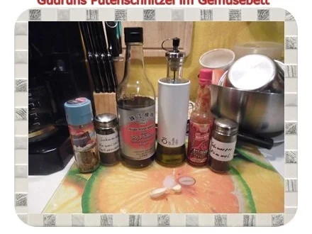 Fleisch: Pikantes Putenschnitzel im Gemüsebett - Rezept - Bild Nr. 9