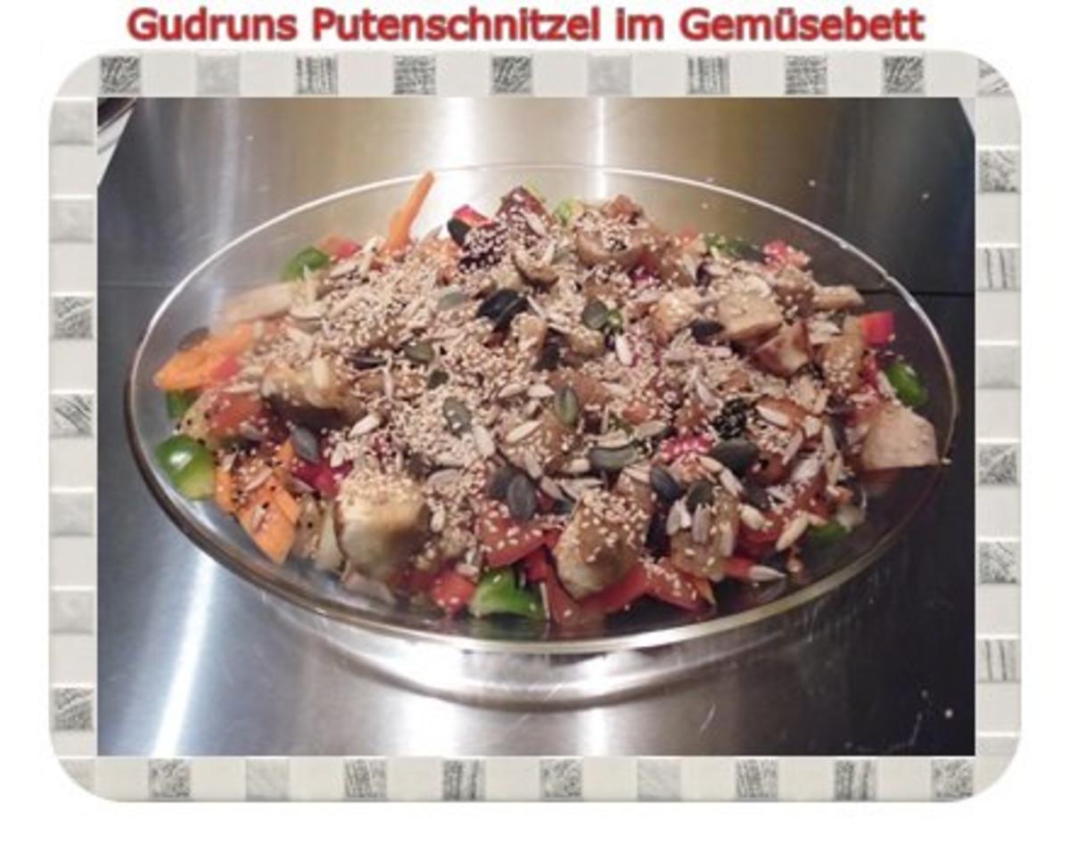 Fleisch: Pikantes Putenschnitzel im Gemüsebett - Rezept - Bild Nr. 11