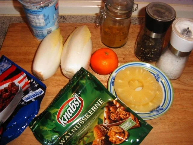 Chicoree-Ananas.Salat - Rezept - Bild Nr. 2