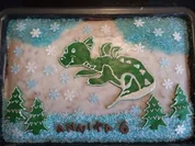 Motivkuchen Drache - Rezept