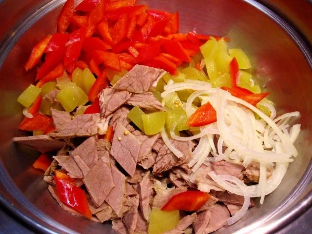 Rezept: Rindfleischsalat Bild Nr. 5 Rindfleischsalat - Rezept - Bild Nr. 5