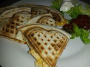 Quesadillas aus dem Waffeleisen - Rezept