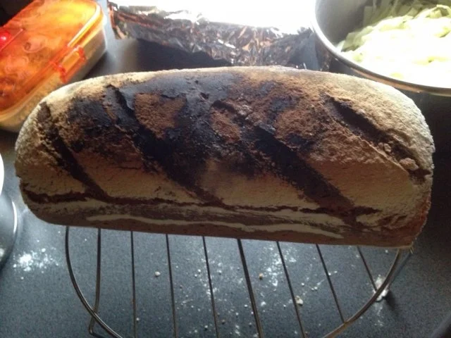 Dinkel-Vollkornbrot mit Weizensauerteig - Rezept - Bild Nr. 2