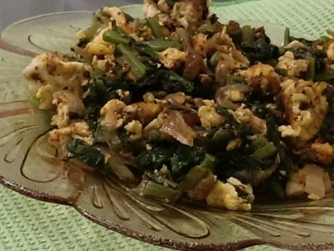 Mangold mit Ei - Rezept - Bild Nr. 2