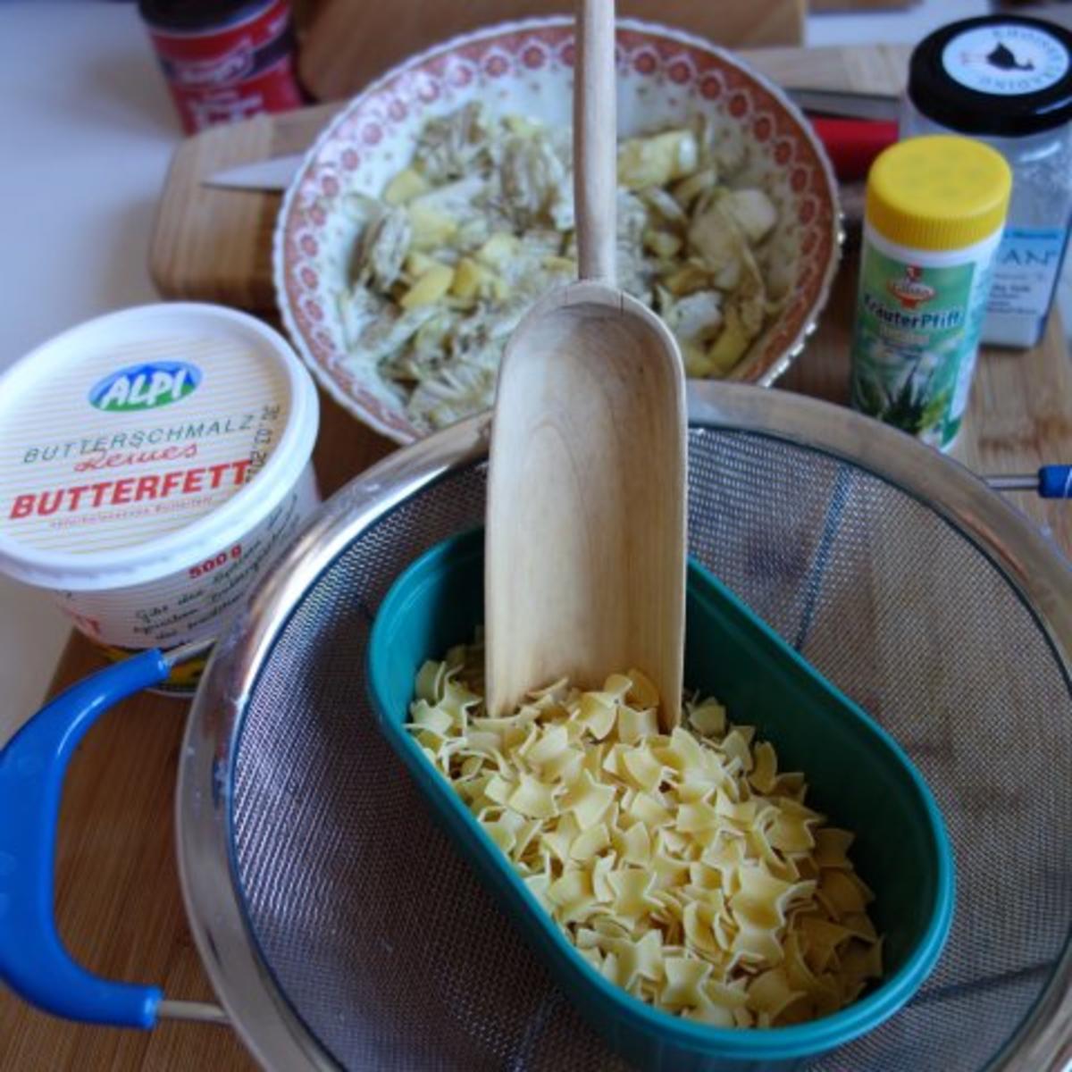 Schinkenfleckerln Einfach oba guat - Rezept mit Bild - kochbar.de