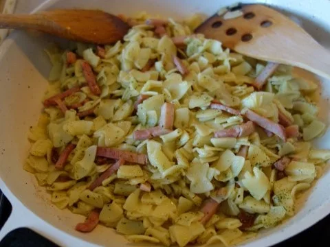 Schinkenfleckerln - Rezept - Bild Nr. 2