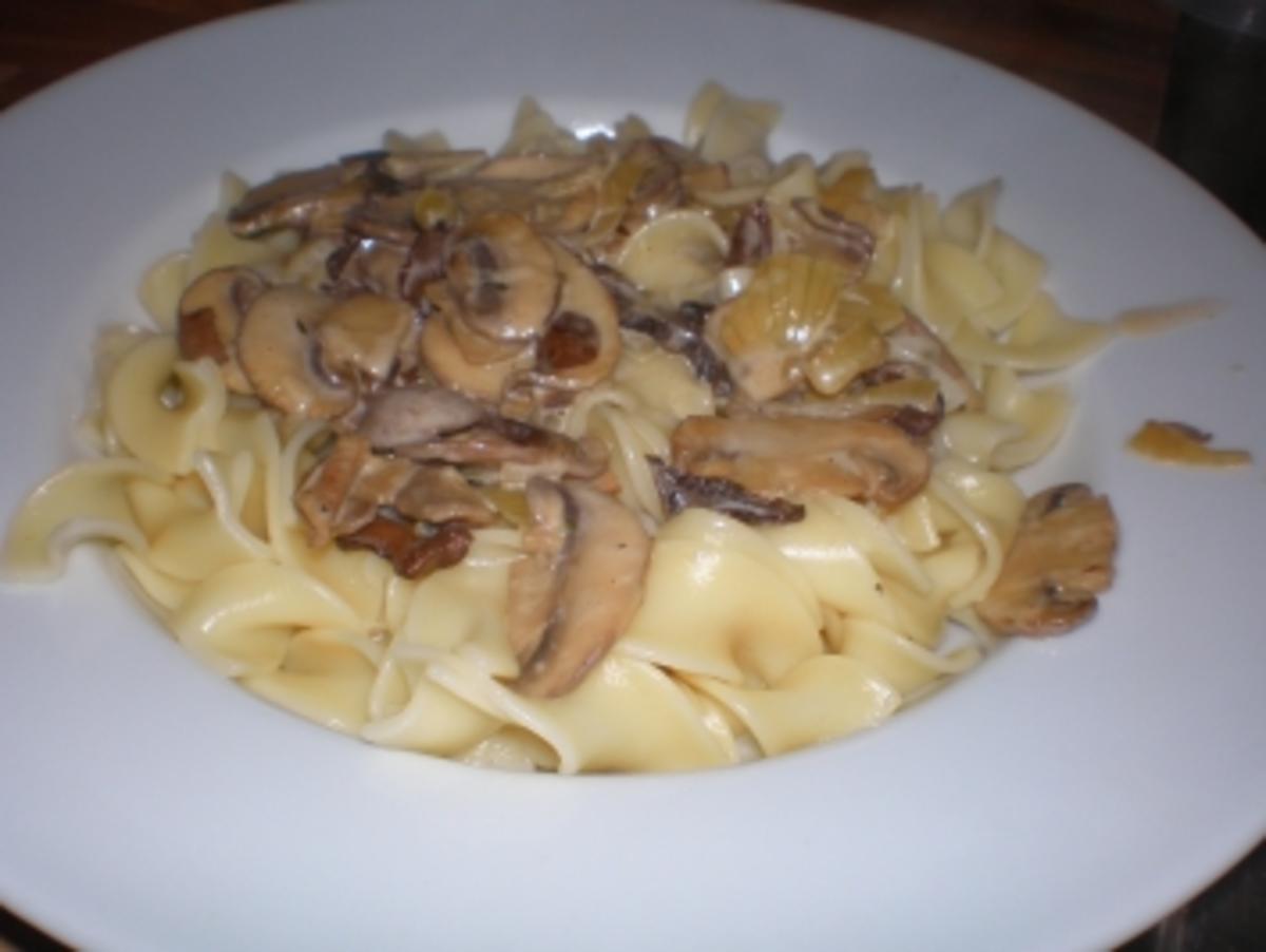 Tagliatelle al Funghi - Rezept