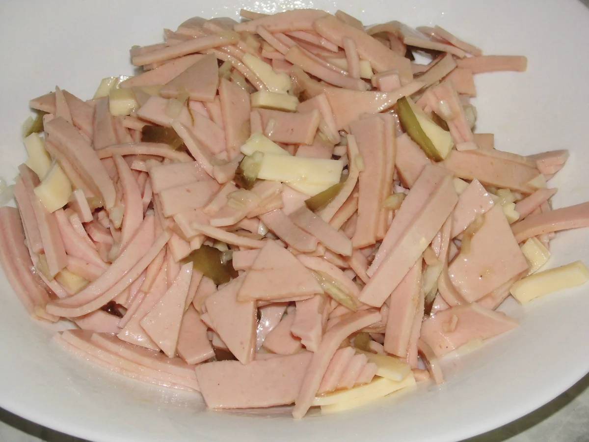 Schweizer Wurstsalat - Rezept - Bild Nr. 2