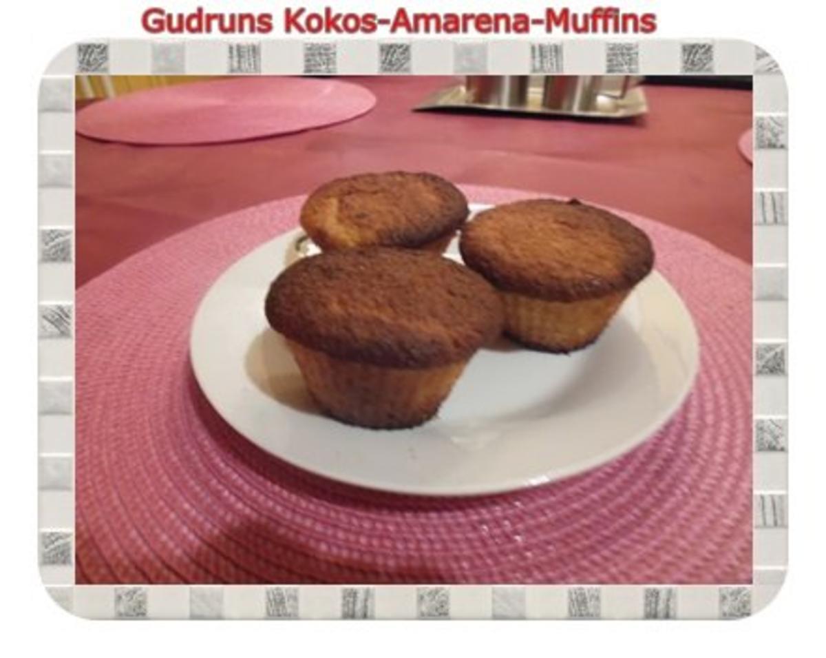 Muffins: Kokos-Amarena-Muffins - Rezept