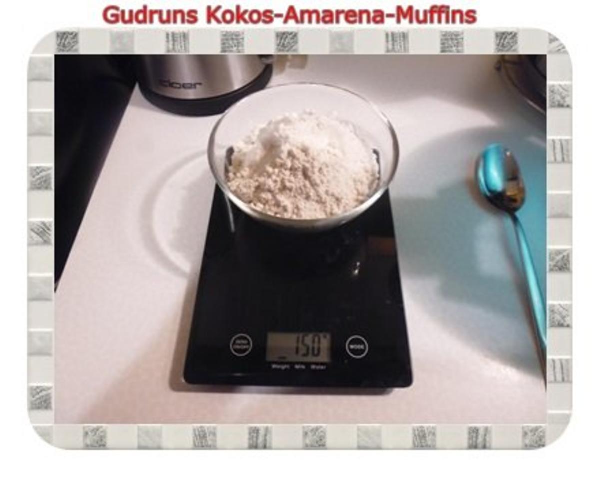 Muffins: Kokos-Amarena-Muffins - Rezept - Bild Nr. 3