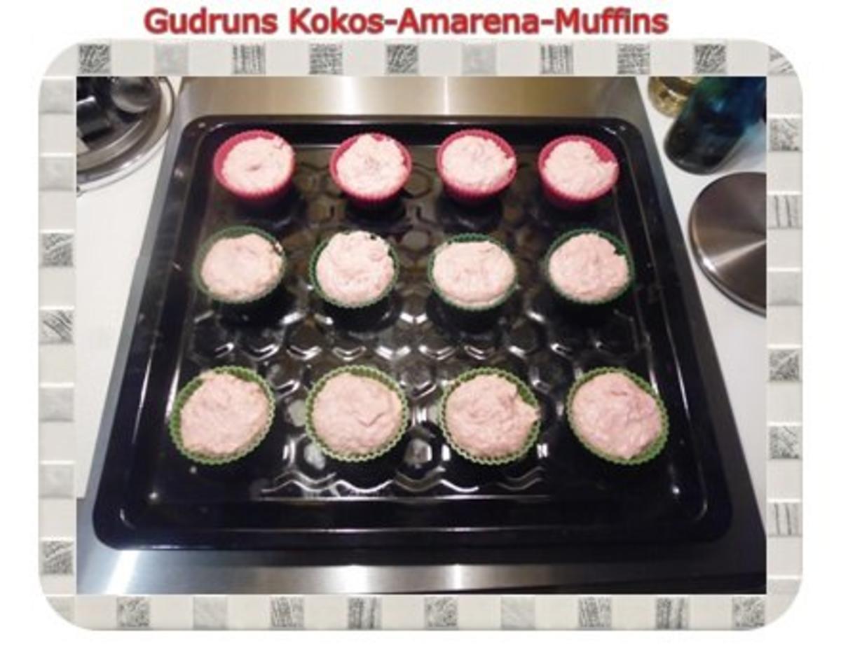 Muffins: Kokos-Amarena-Muffins - Rezept - Bild Nr. 9