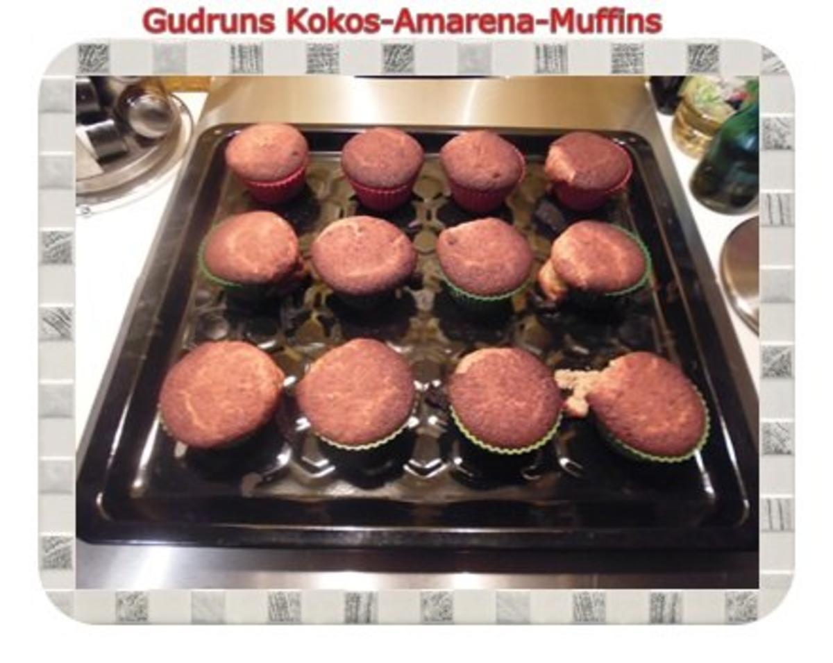 Muffins: Kokos-Amarena-Muffins - Rezept - Bild Nr. 13