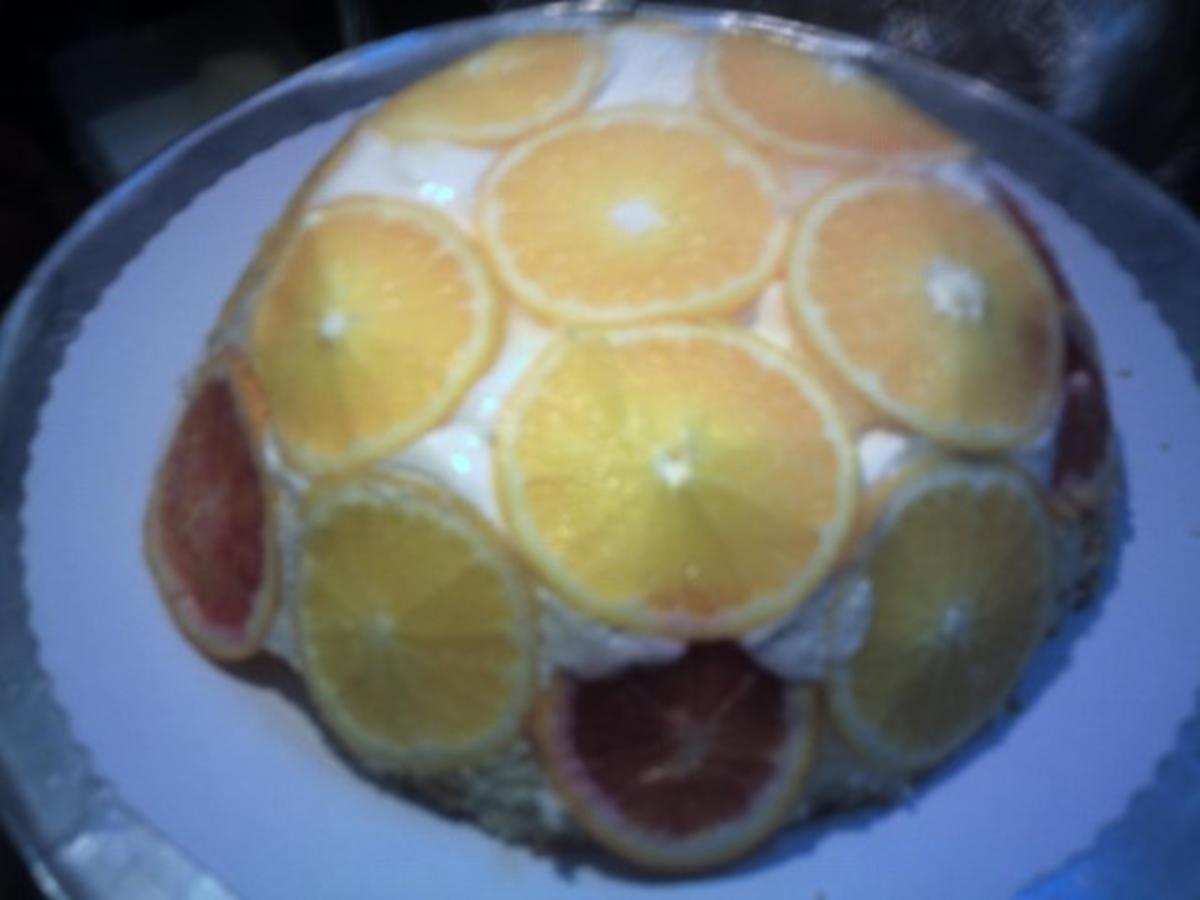 Orangen-Kuppel-Torte - Rezept - Bild Nr. 3