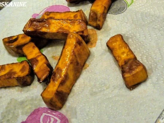 Rezept: Chicken-Fingers mit Süßkartoffel-Sticks und Limetten-Majo Bild Nr. 9 Chicken-Fingers mit Süßkartoffel-Sticks und Limetten-Majo - Rezept - Bild Nr. 9