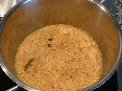 Sauerkrauteintopf mit Böhnchen,Mett-und Blutwurst - Rezept - Bild Nr. 2