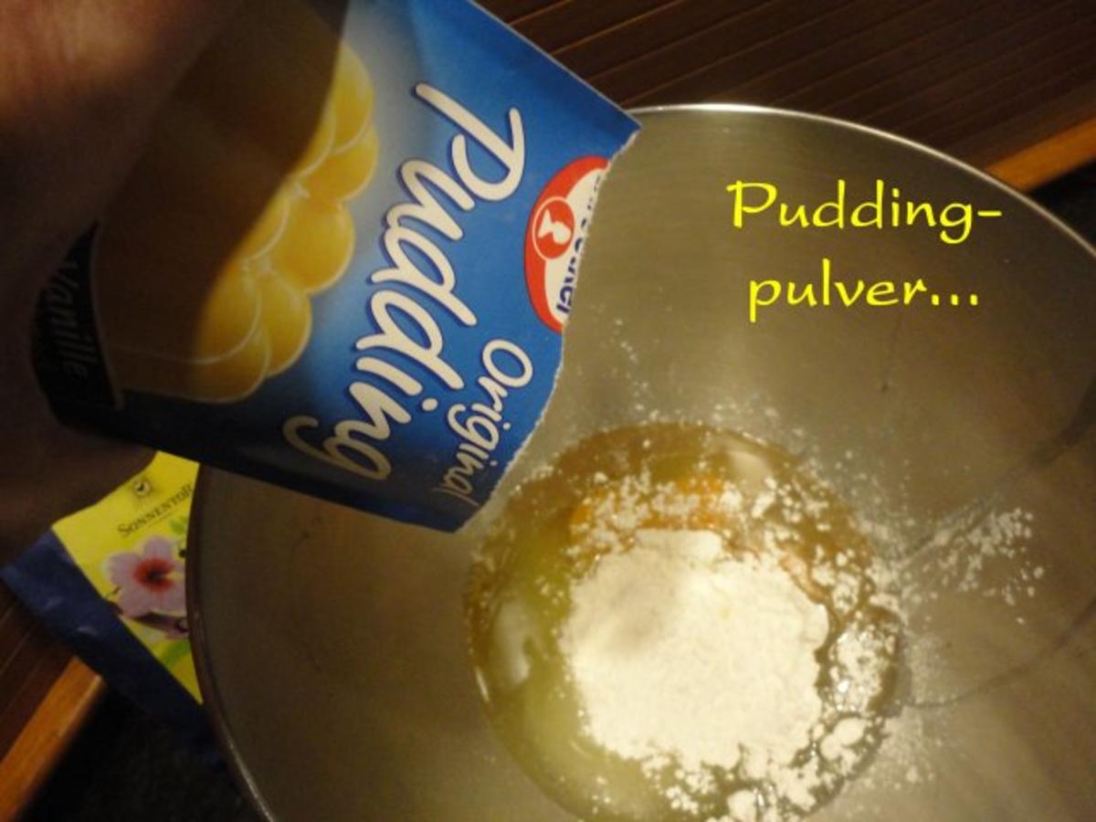 Pudding Kuchen - vanillig  & superlecker - Rezept - Bild Nr. 4