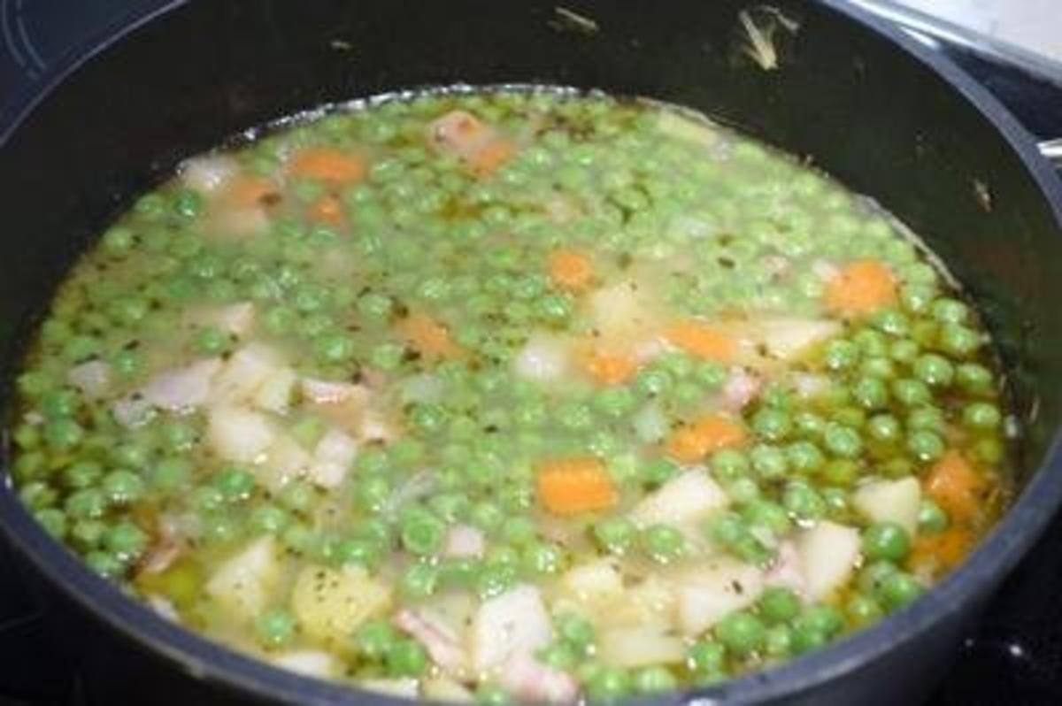 Bilder für Grüne Erbsensuppe vom Niederhein - Rezept