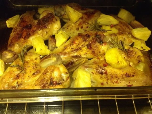 Schwarzer Reissalat dazu gebackene Hähnchenflügel - Rezept - Bild Nr. 13