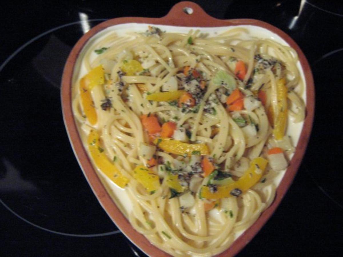 Spaghettisülze mit Gemüse - Rezept - Bild Nr. 3