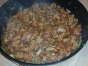 Schweinefleischstreifen aus der Pfanne - Rezept