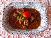 Saft-Gulasch - Rezept
