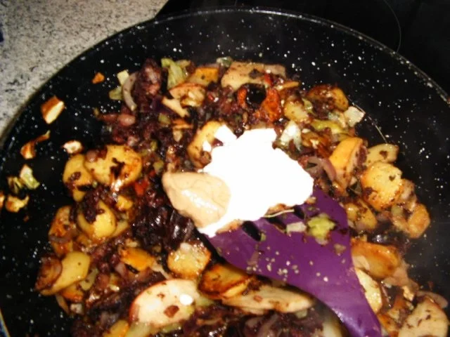 Spitzkohl- Blutwurst-Kartoffel- Pfanne - Rezept - Bild Nr. 7