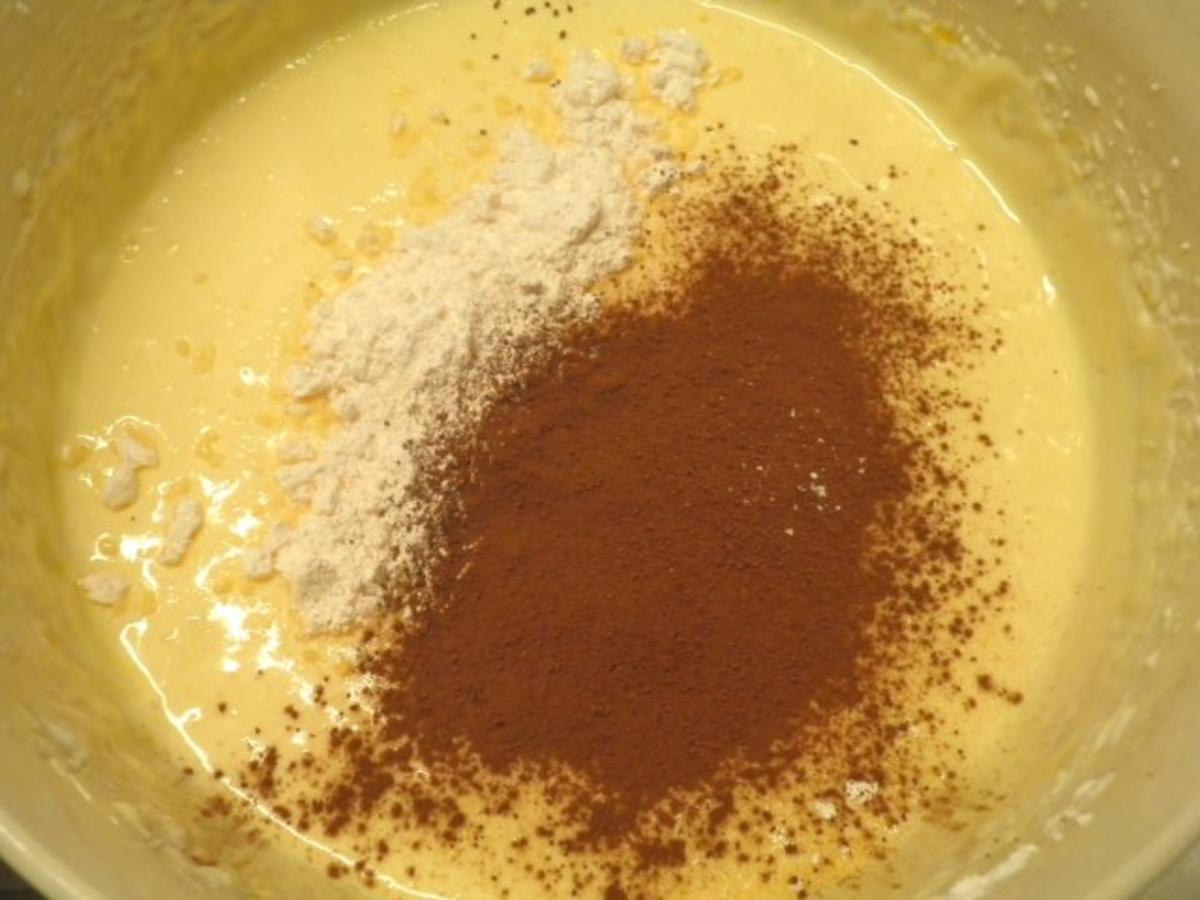 Schokoladen - Käse - Tarte mit Birnen und Mandeln - Rezept - Bild Nr. 10