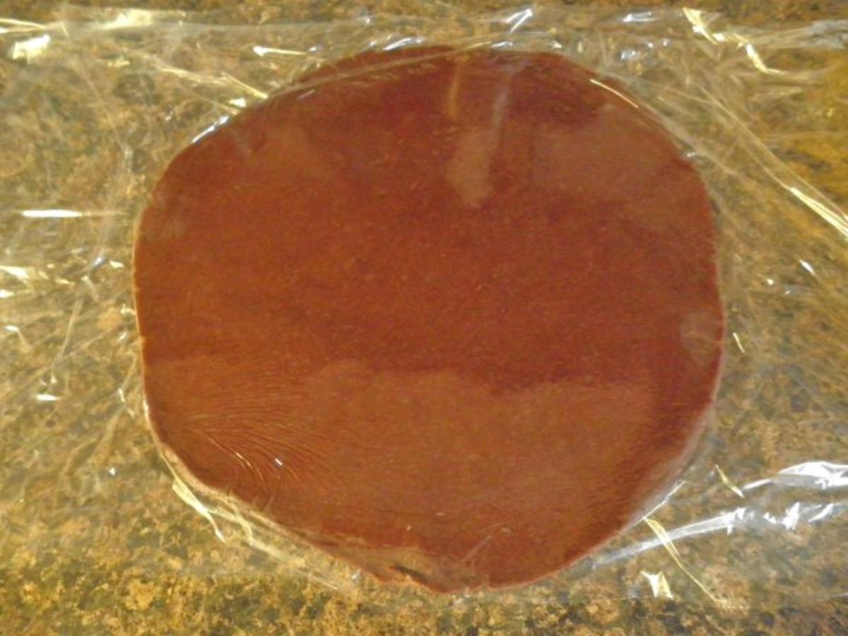 Schokoladen - Käse - Tarte mit Birnen und Mandeln - Rezept - Bild Nr. 14