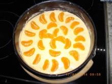 Käsekuchen mit Mandarinen - Rezept